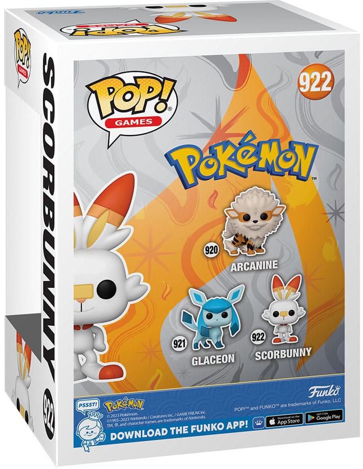 Funko POP! Games: Pokémon - Scorbunny - Heromic