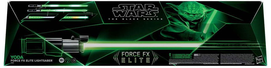 Star Wars Black Series Yoda Force Fx Elite Lightsaber Heromic 1590