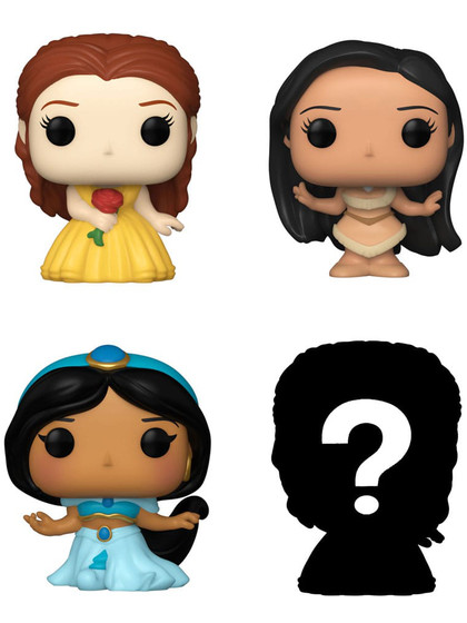 Funko Bitty Pop Disney Princesses 4 Pack Series 2 Heromic