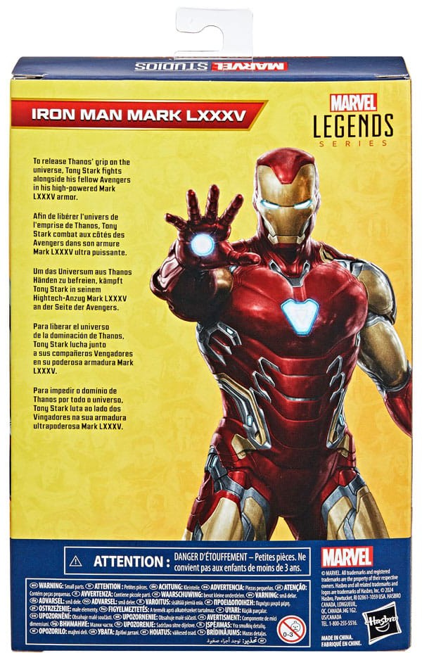 Marvel Legends: Marvel Studios - Iron Man Mark LXXXV - Heromic