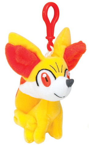 Pokemon - Fennekin Plush Keychain