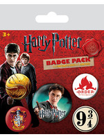 Harry Potter - Pins 5-Pack Gryffindor