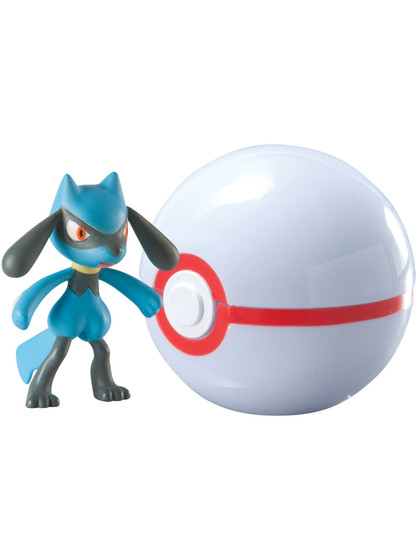 Pokemon - Riolu Clip´n´Carry Premier Ball