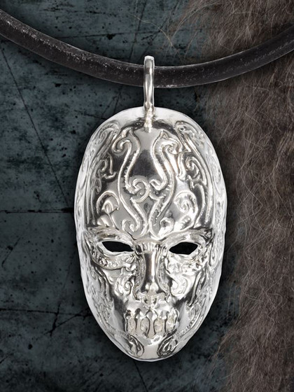 Harry Potter - Bellatrix Death Eater Mask Pendant with Chain