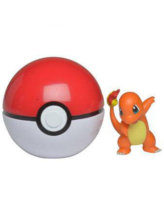 Pokemon - Clip 'N' Go Pokeball - Charmander