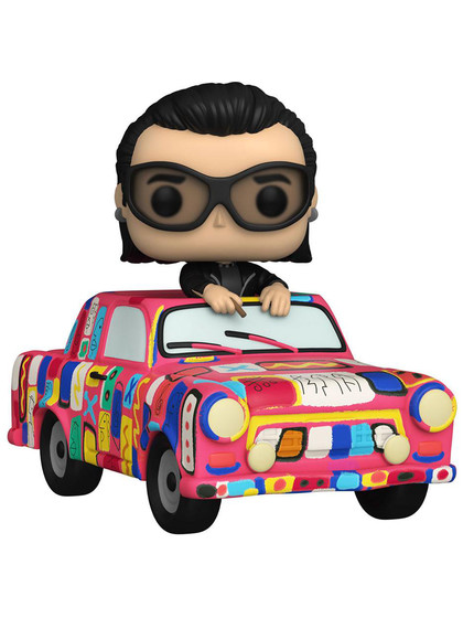 Funko POP! Rides: U2 - Bono with Achtung Baby Car