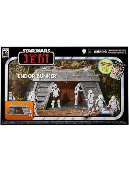 Star Wars The Vintage Collection - Endor Bunker with Endor Rebel Commando (Scout Trooper Disguise)