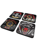 Stranger Things - Hellfire Club Coaster 4-Pack