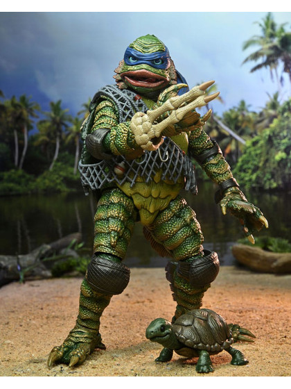 Universal Monsters x Teenage Mutant Ninja Turtles - Leonardo as the Creature