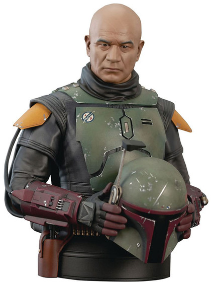 Star Wars: The Book of Boba Fett - Boba Fett Unhelmeted Bust - 1/6