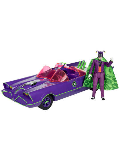 DC Retro: Batman 66 - Batmobil with Joker (Gold Label)