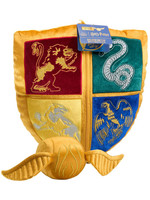 Harry Potter - Quidditch Crest & Golden Snitch Cushion with Plush Figure