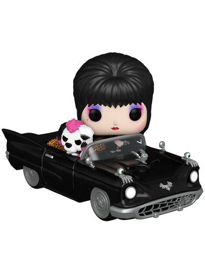 Funko POP! Rides: Elvira Mistress of the Dark - Elvira and Gonk in Macabre Mobile