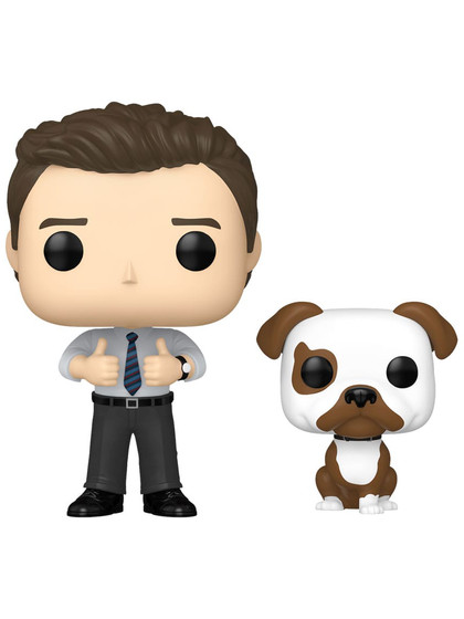 Funko POP! Television: Parks and Recreation - Chris Traeger with Champion