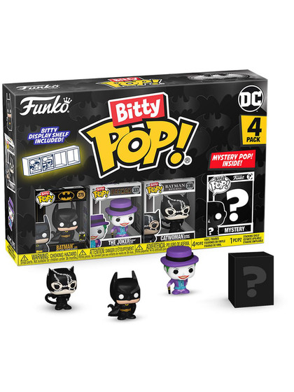 Funko Bitty POP! Batman 85th Anniversary 4-Pack Series 1