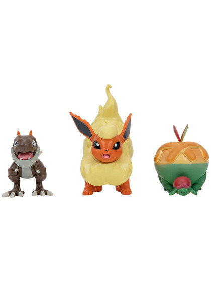 Pokémon Battle Figure - Appltun, Tyrunt and Flareon 3-Pack