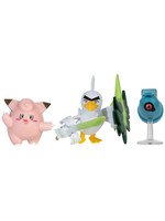 Pokémon Battle Figure - Clefairy, Beldum and Sirfetch'd 3-Pack