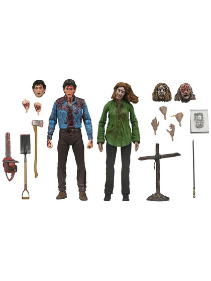 Evil Dead - Ultimate Bloody Ash & Cheryl Williams 2-Pack