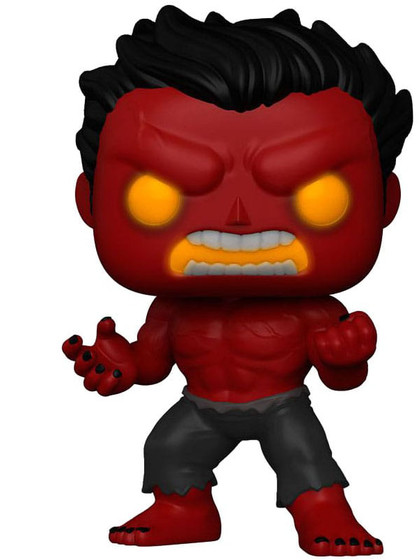 Funko POP! Marvel: Red Hulk (Glow Chase)