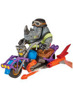 Turtles - Rocksteady with Chopper Cycle