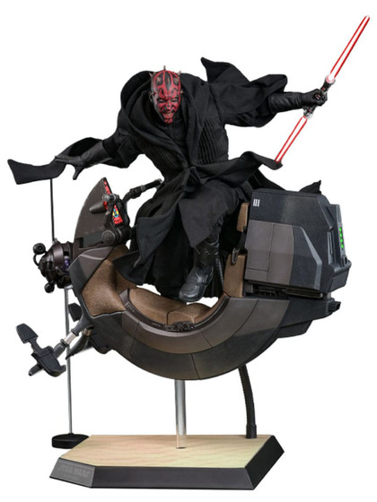 Star Wars: Episode I - Darth Maul with Sith Speeder MMS - 1/6