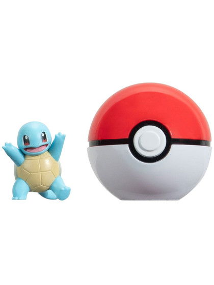 Pokémon: Clip'n'Go Poké Balls - Squirtle #3 & Poké Ball