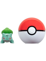 Pokémon: Clip'n'Go Poké Balls - Bulbasaur #1 & Poké Ball