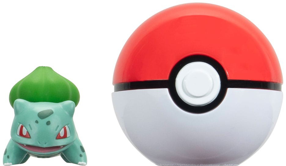 Pokémon: Clip'n'Go Poké Balls - Bulbasaur #1 & Poké Ball