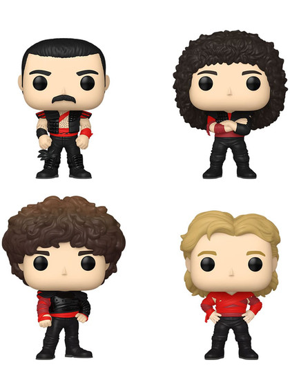 Funko POP! Rocks: Queen - Radio Gaga 4-Pack