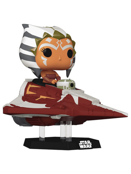 Funko POP! Rides:  Star Wars The Clone Wars - Bobble-Head Ahsoka Tano in Delta 7 Jedi Starfighter