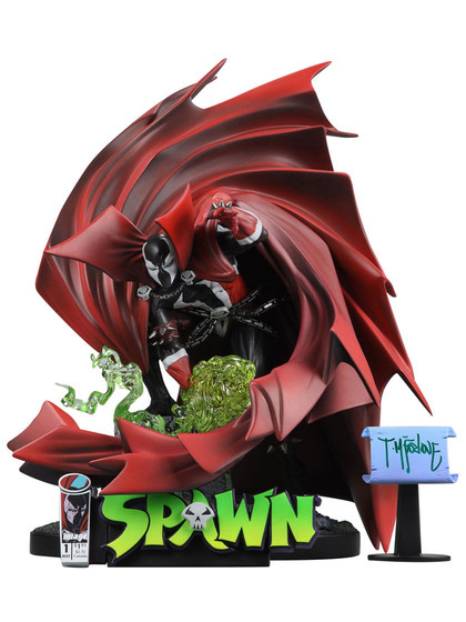 Spawn - Spawn #1 (Black White & Red All Over) - 1/10