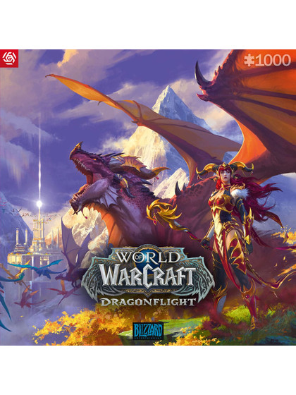 World of Warcraft - Dragonflight Alexstrasza Pussel (1000 bitar)