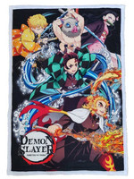 Demon Slayer: Kimetsu no Yaiba Fleece Blanket - 100x150cm