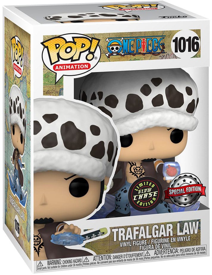 Funko POP! Animation: One Piece - Trafalgar Law (Glow Chase)