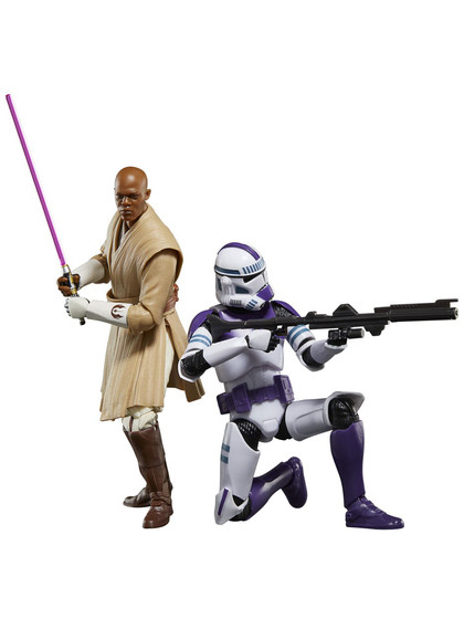 Star Wars Black Series: The Clone Wars - Mace Windu & 187tth Legion Clone Trooper