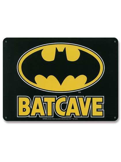 DC Comics - Batcave Tin Sign