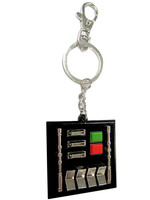 Star Wars - Darth Vader Control Panel Metal Keychain