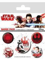 Star Wars: Episode VIII - Resist 5-Pack Pin-Back Buttons 