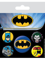 Batman 5-Pack Pin-Back Buttons 