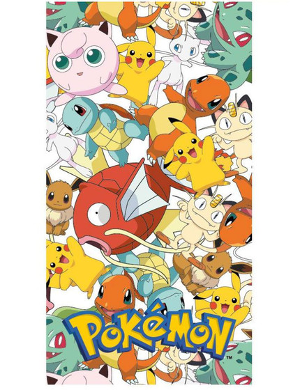 Pokémon - Characters Towel 140 x 70 cm