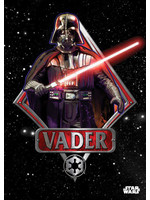 Star Wars - Darth Vader Emblem Metal Poster - 32 x 45 cm