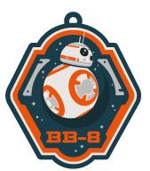 Star Wars: Episode VII - BB-8 Nyckelring