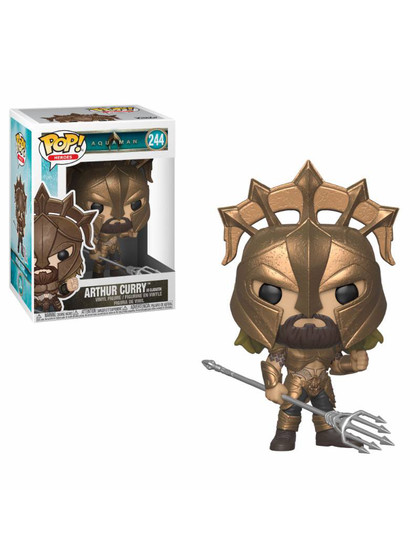 Funko POP! Heroes: Aquaman - Arthur Curry as Gladiator - DAMAGED PACKAGING